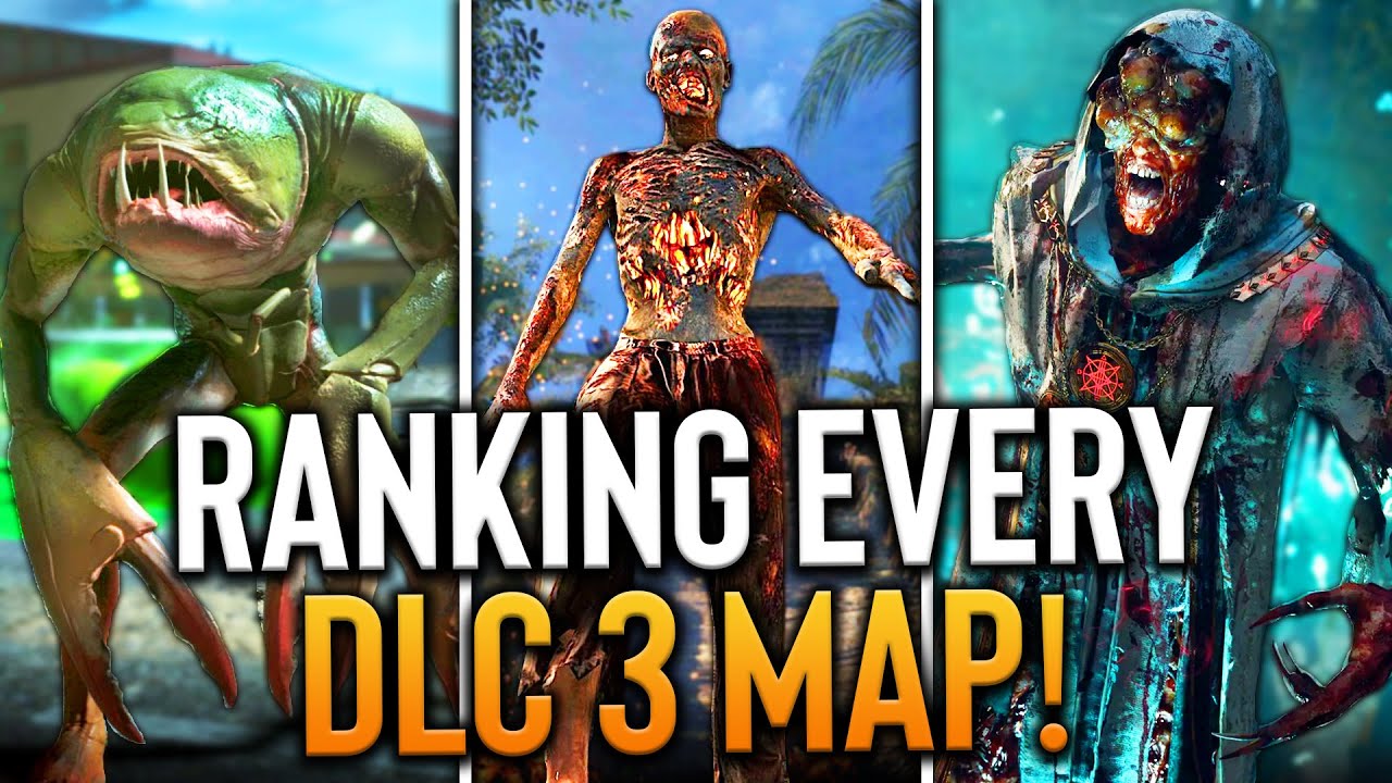 Ranking EVERY DLC 3 Zombies Map in Call of Duty! (WORST to BEST)