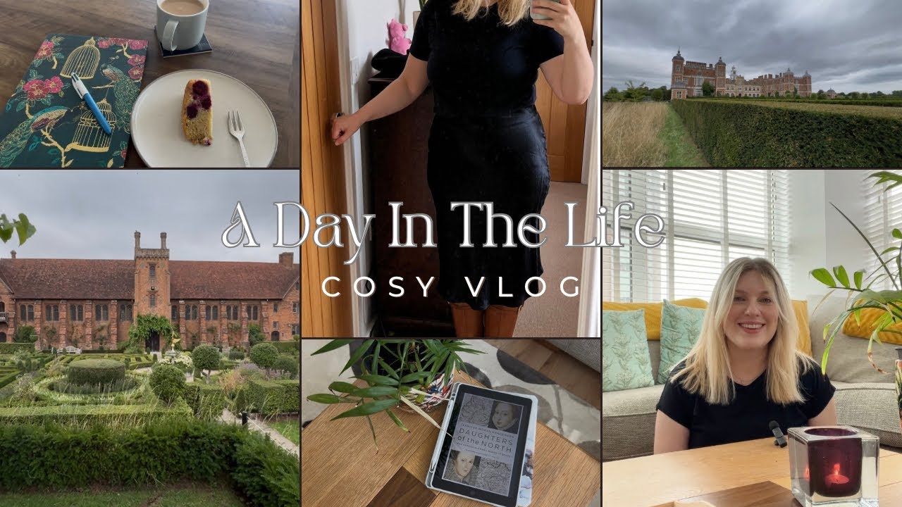 Cosy vlog: Visiting Hatfield House | Current reads | Afternoon writing