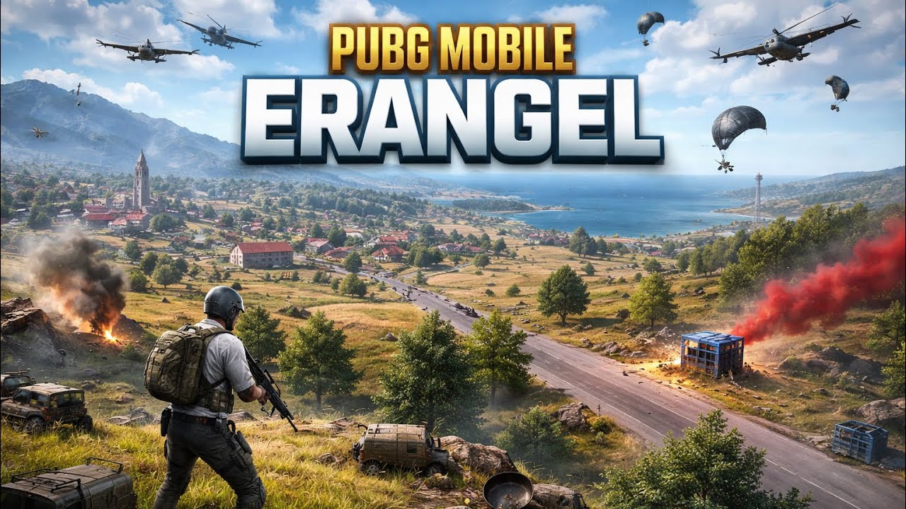 PUBG MOBILE Erangel 