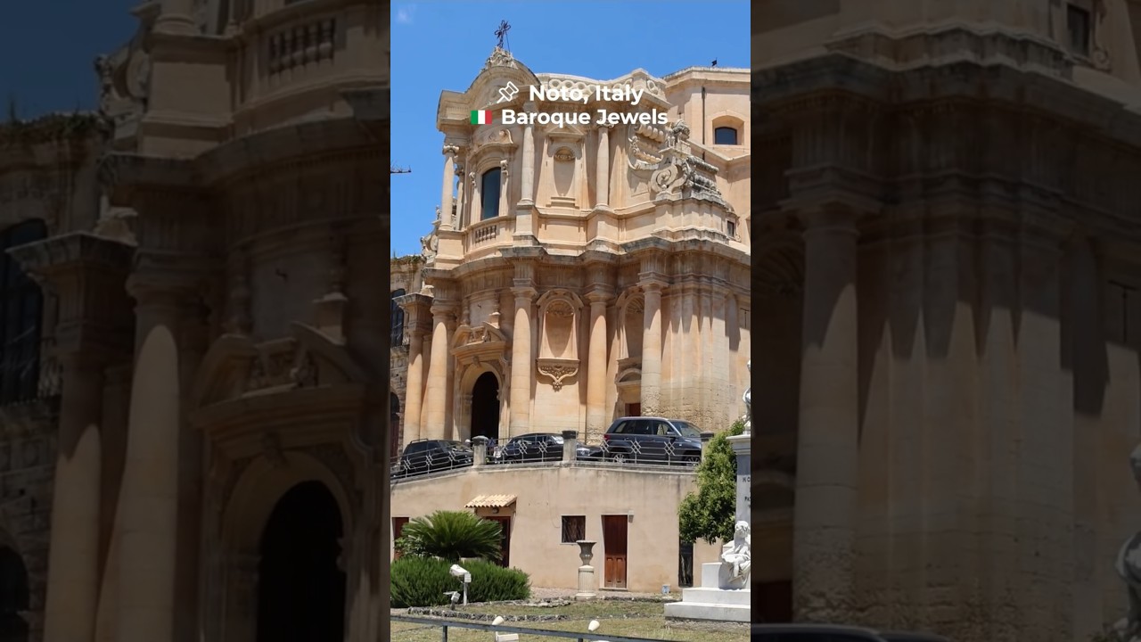 🇮🇹 Dreamy Noto, Italy | 4K Walking Tour in Seconds