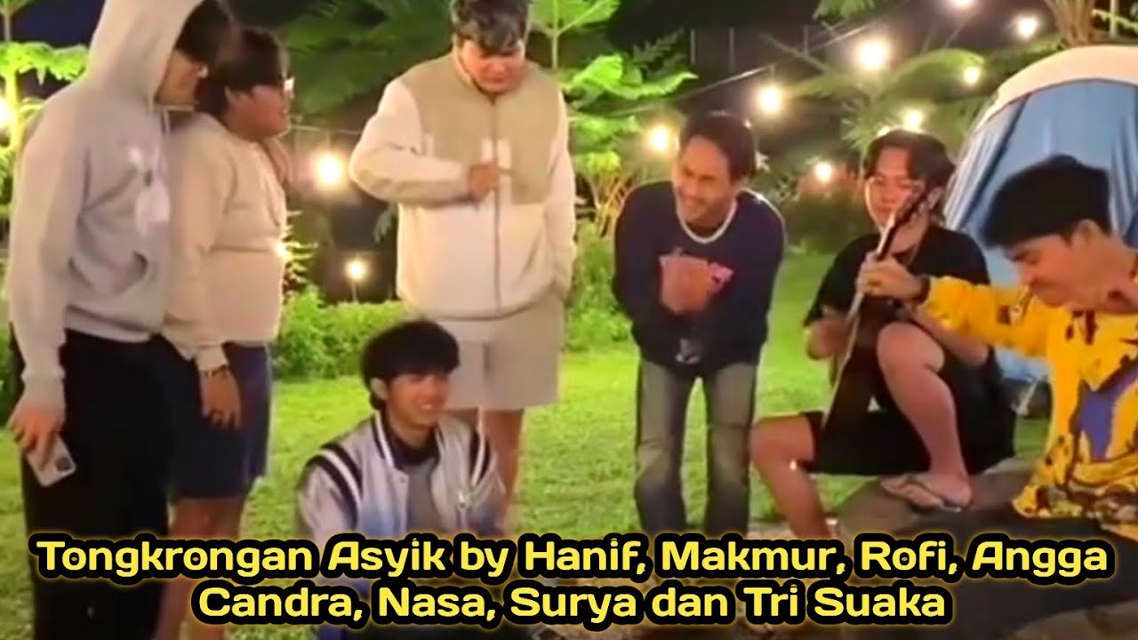 TONGKRONGAN ASYIK by HANIF, MAKMUD, ROFI, ANGGA, NASA, SURYA dan TRI SUAKA #trisuaka #anggacandra
