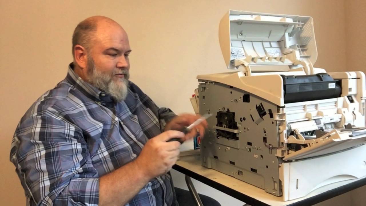PRINTER REPAIR: How To Fix A 57.4 Error On Your HP 4250 Printer