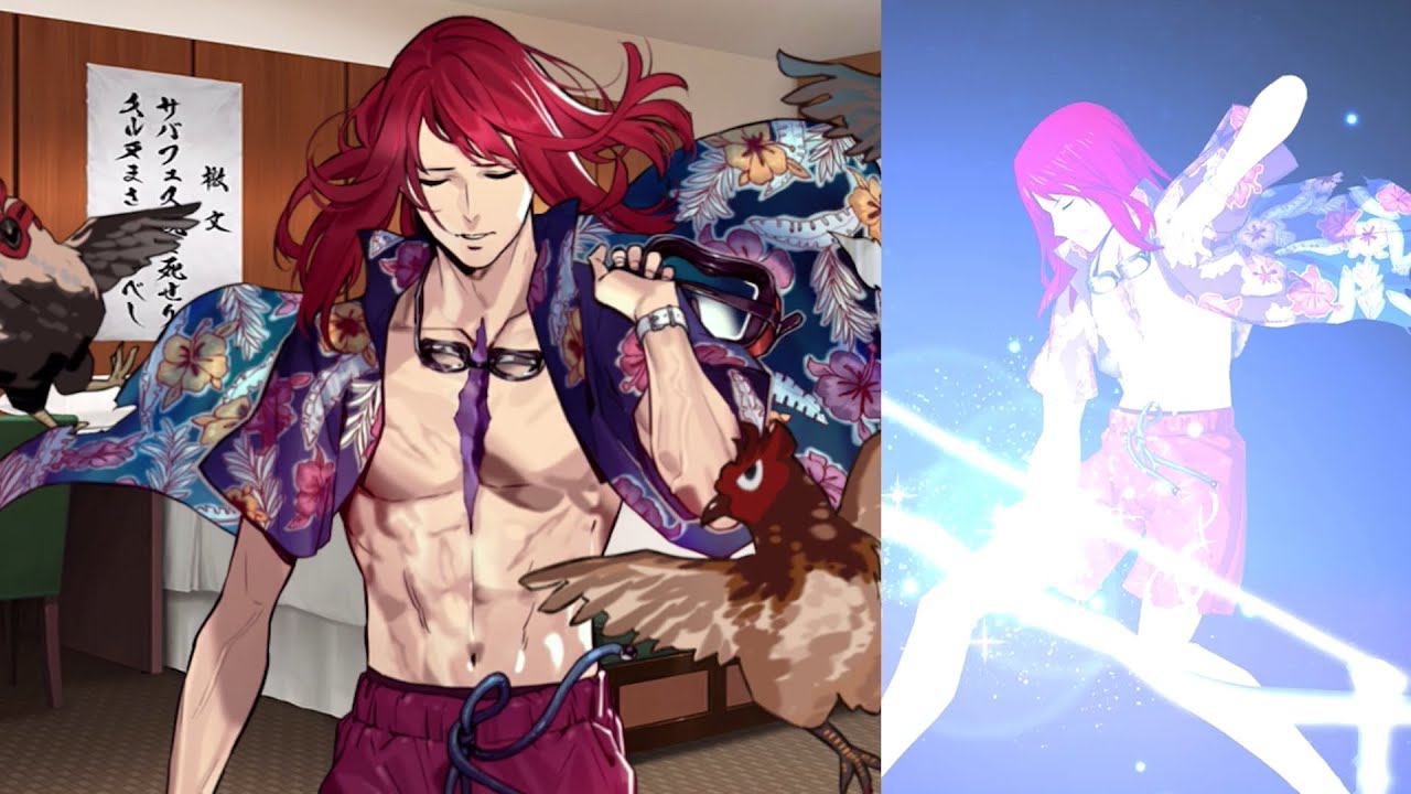 【FGO】トリスタン〔ルルハワの鶏〕 霊衣開放＆バトルボイス＆バトルモーション集【Fate/Grand Order】