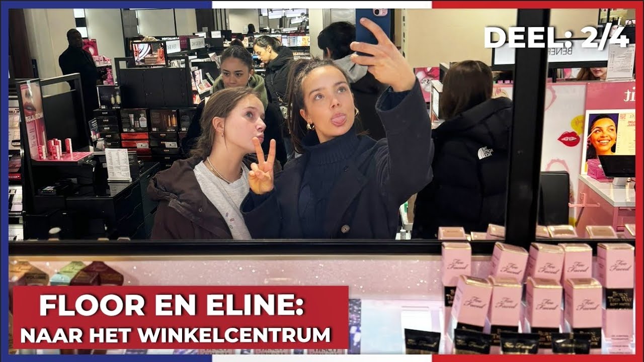 FLOOR & ELINE: NAAR HET WINKELCENTRUM IN PARIJS 2/4
