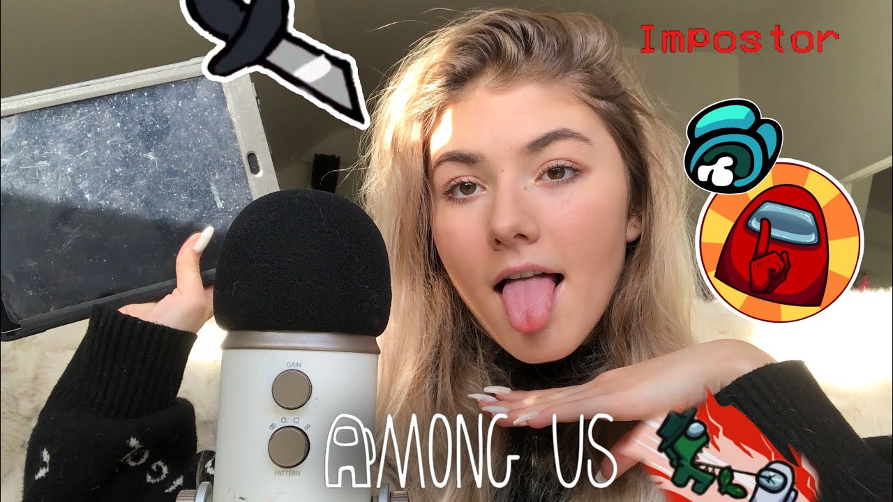 ASMR- AMONG US Spielen in ASMR [GERMAN/ DEUTSCH]