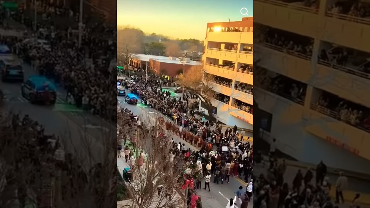 Flashback: Walk for Peace Monks Travel Through Columbia, SC USA in January 2026