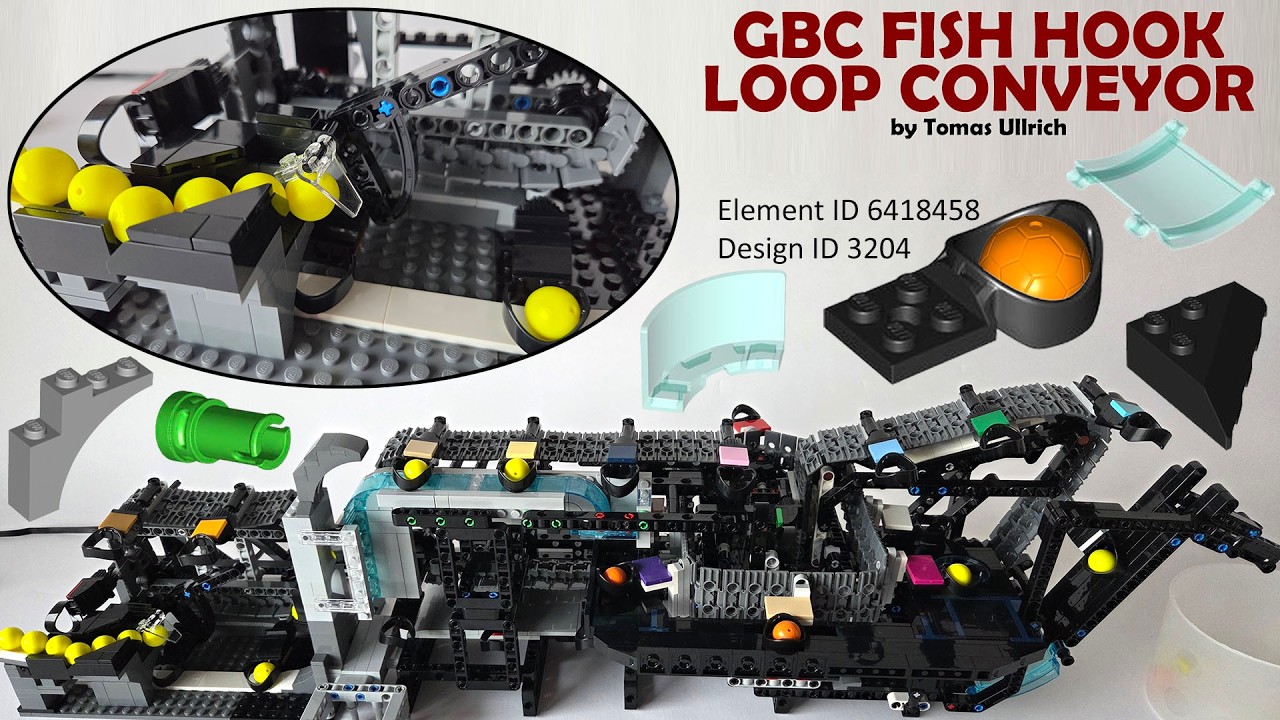 Lego GBC Fish Hook Loop Conveyor