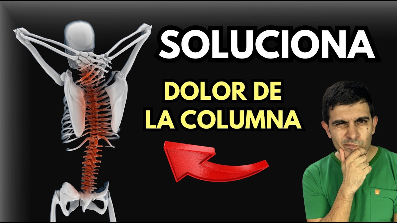 Cómo quitar el dolor de espalda o de columna con tres movimientos
