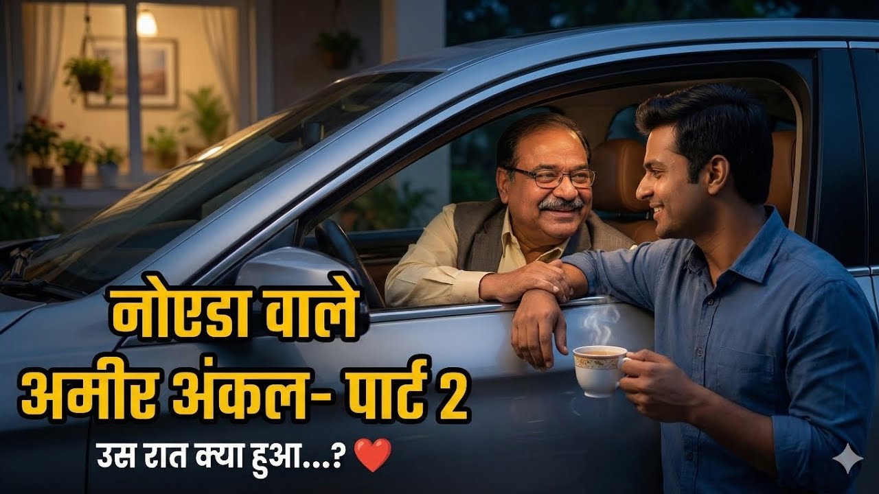 नोएडा वाले अमीर अंकल - Part 2 | उस रात फ्लैट में क्या हुआ? 🤫 (Emotional Story)