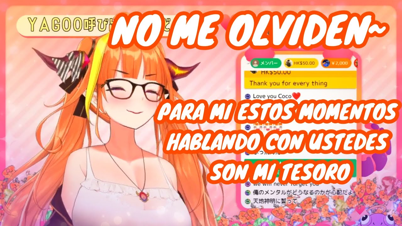 Kiryu Coco riendo a unas horas de su despedida 【Hololive】 Revelando algunas cosas de Yago