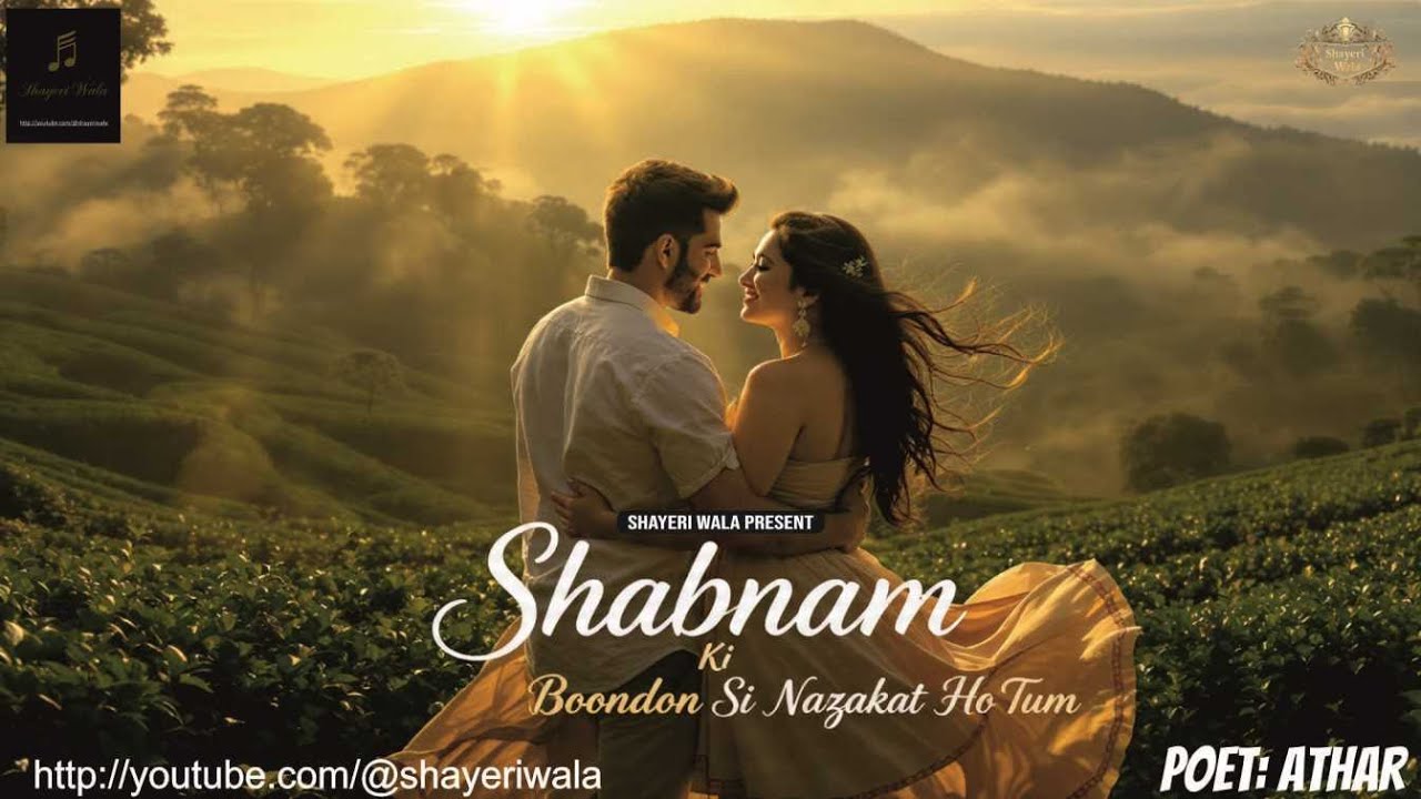 Shabnam Ki Boondon Si Nazakat Ho Tum | शबनम की बूंदों सी नज़ाकत हो तुम | By Athar