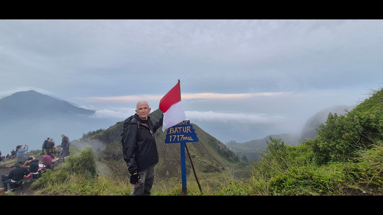 Climbing Mount Batur, Bali ,Indonesia.