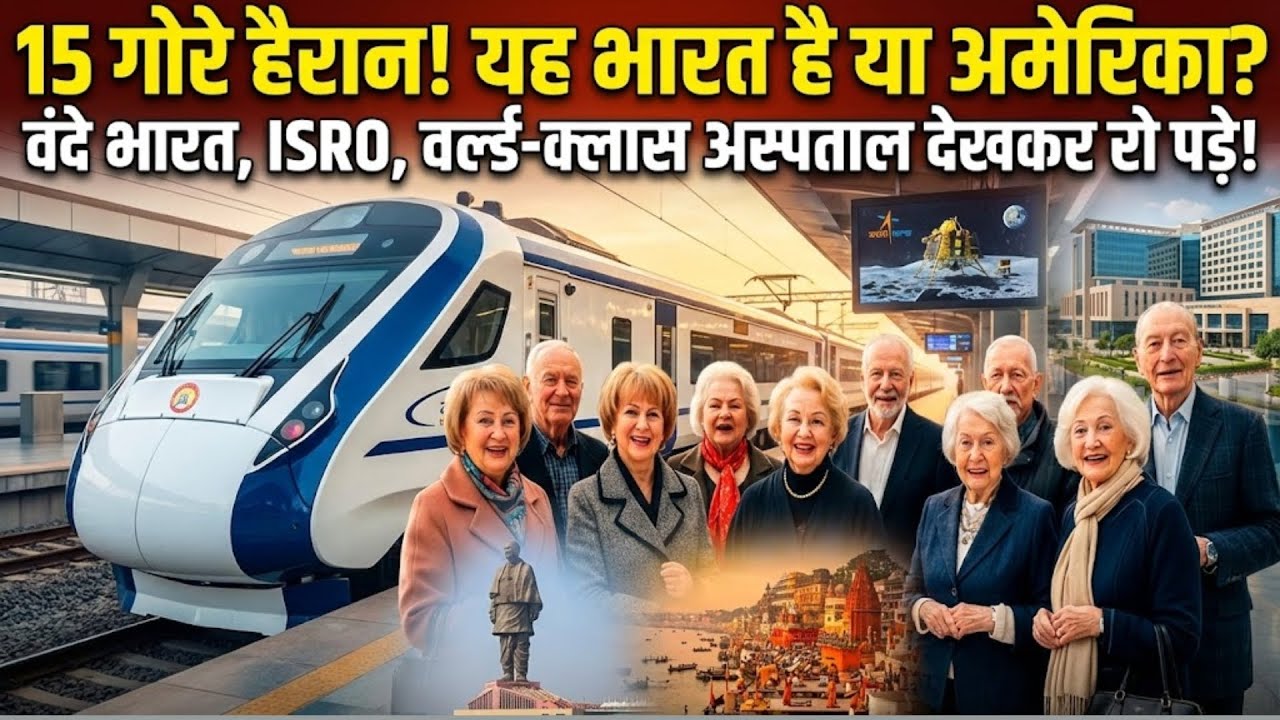 'गरीब भारत' देखने आए 15 विदेशी रो पड़े! 🇮🇳 #विदेशी_नज़र_भारत, #भारत_की_सच्चाई