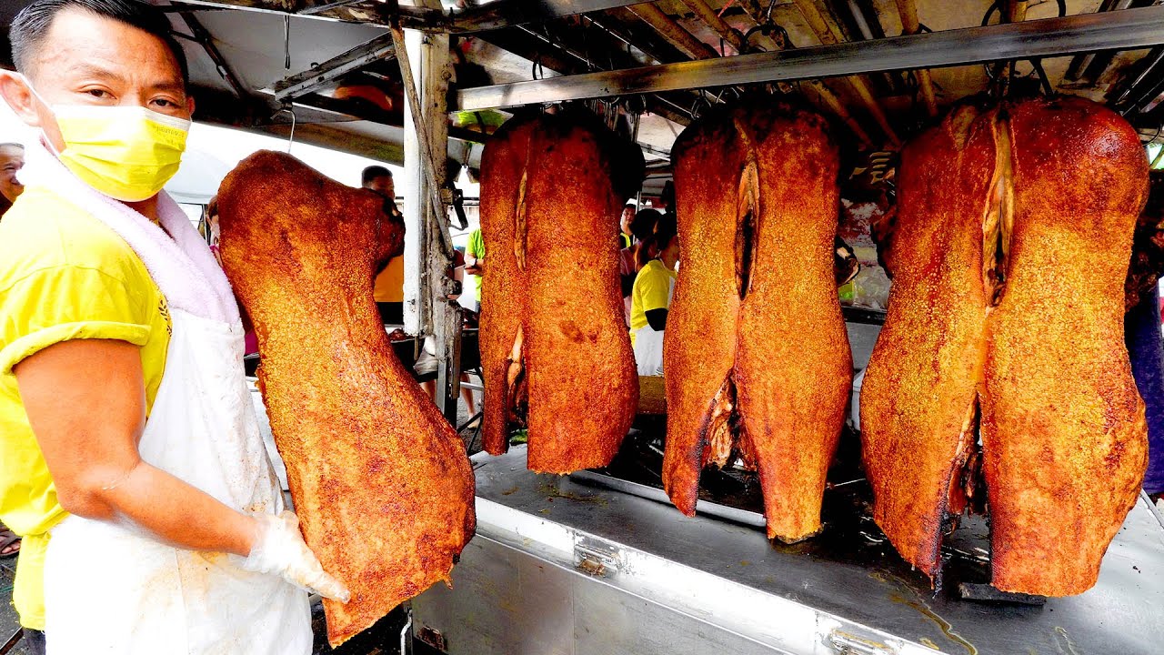 SOLD OUT in less than 2 hours!!! IPOH Crispy Roasted Pork master & others | Malaysian Street Food