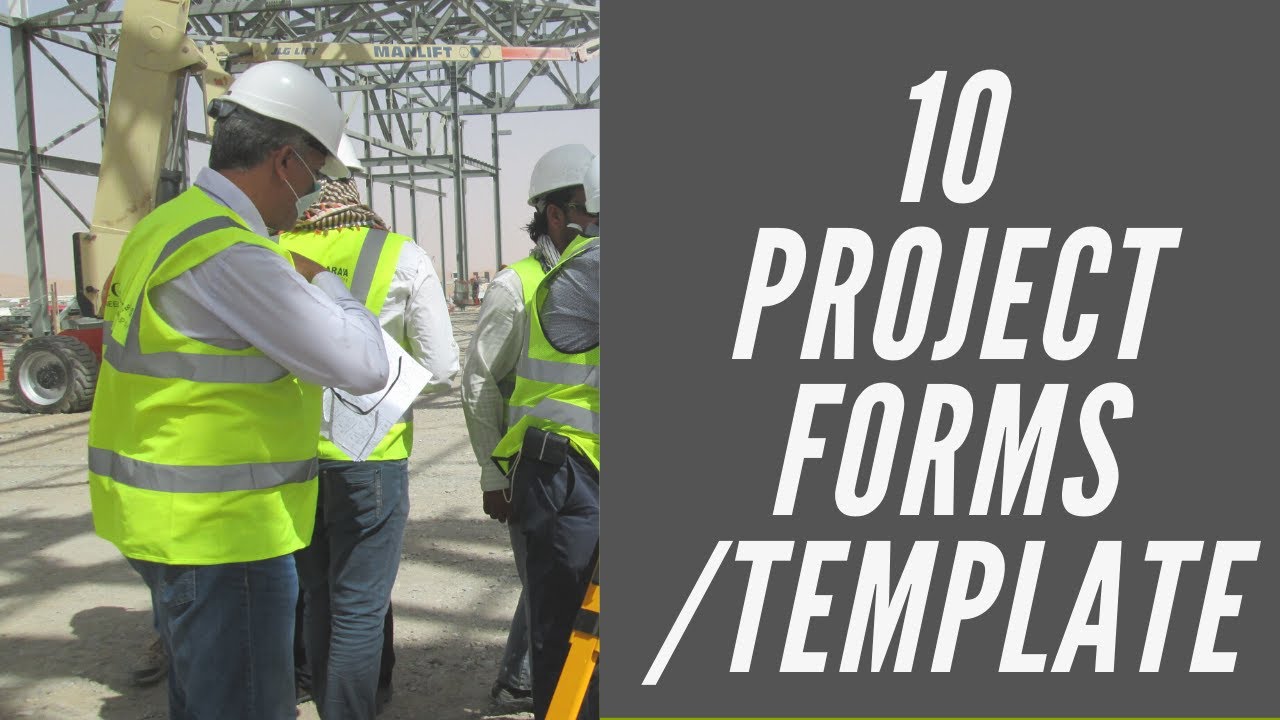 10 Project Forms That A QAQC Engineer Must Have