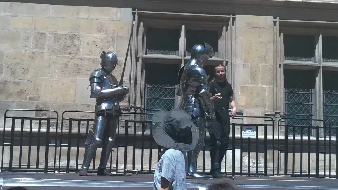 Le combat en armure au moyen âge