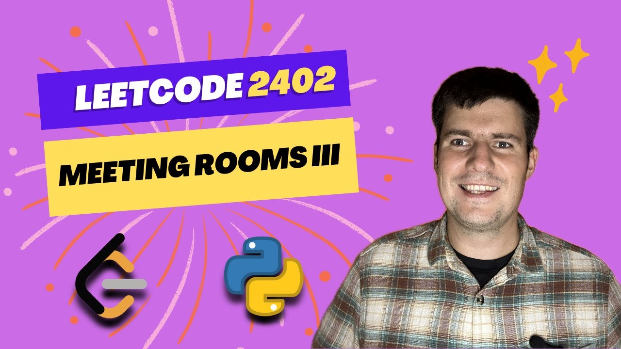 LeetCode 2402  Meeting Rooms III - python