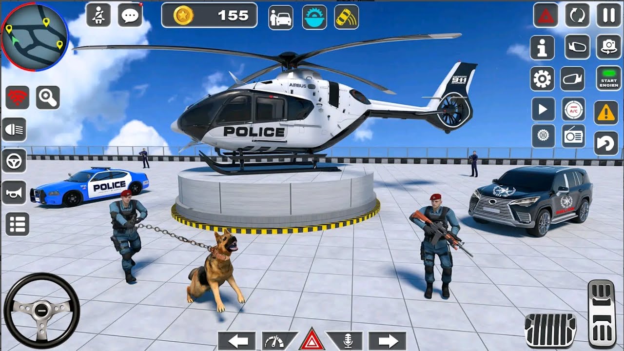 Grand Police Transport Gameplay - Police Car Driving Game - Android Gameplay 