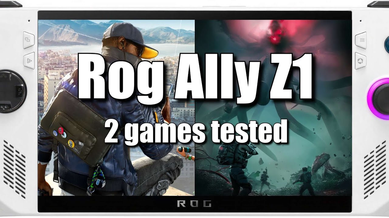 Asus Rog Ally Z1 | 2 Games Tested! | Once Human | Watch Dogs 2