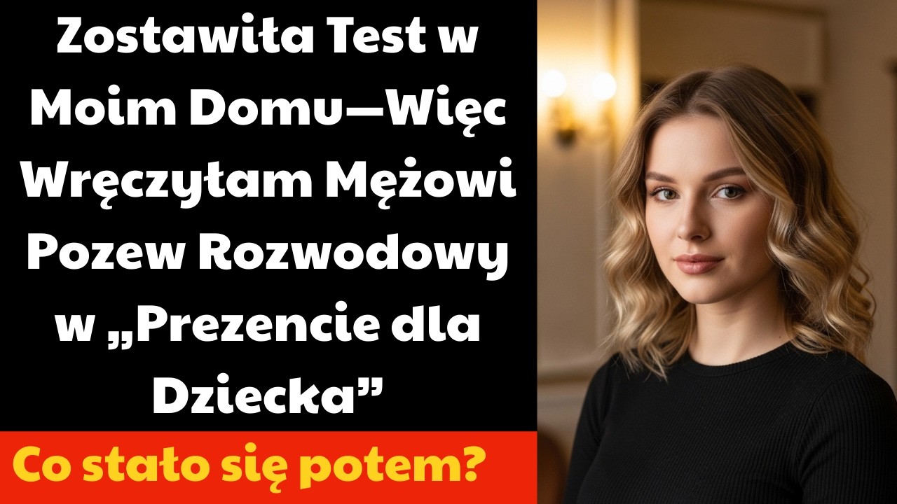 Zostawiła Test w Moim Domu—Więc Wręczyłam Mężowi Pozew Rozwodowy w „Prezencie dla Dziecka”