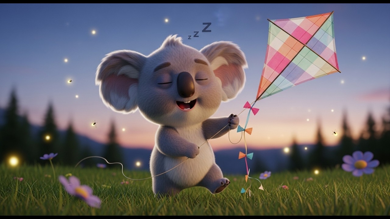 Sunny Kite Koala’s Whoosh Whoosh Fly Day 🪁 | Fun Song for Kids & Nursery Rhymes