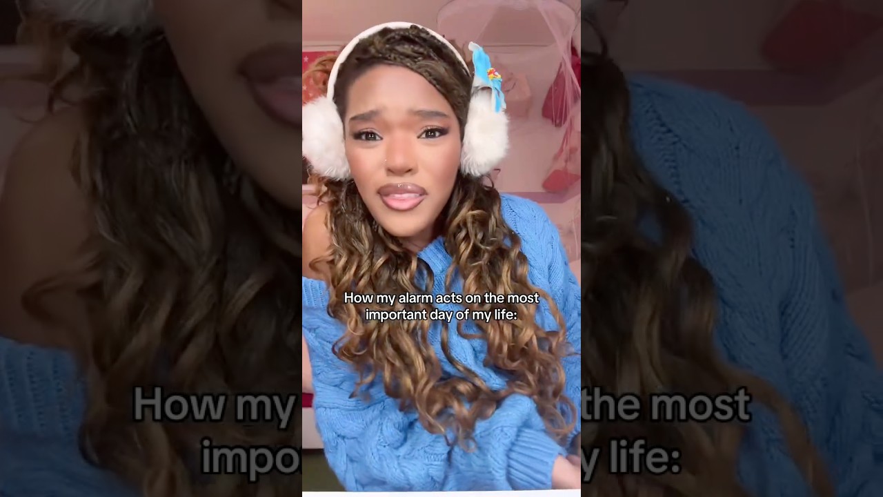 Как мой будильник ведет себя в самый важный день моей жизни 😭 
