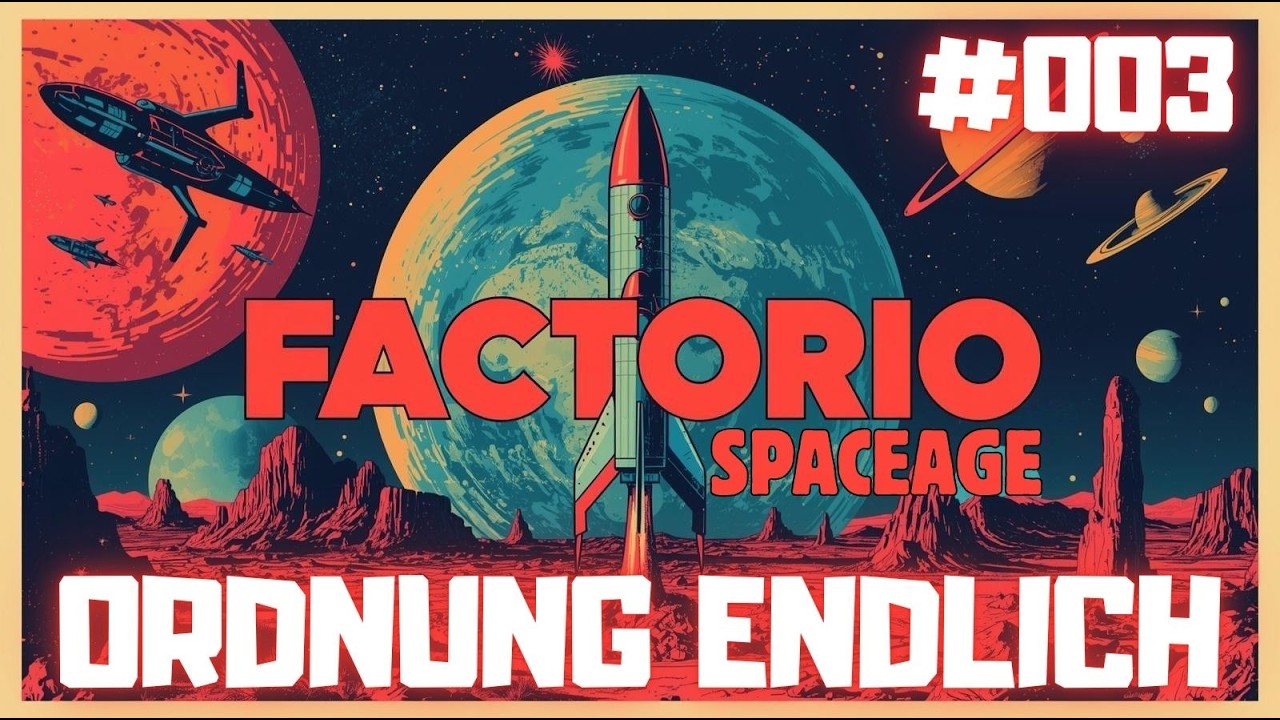 ATOMSTROM JA BITTE! Factorio 2.0 SpaceAge. Anfänger Tutorial #003