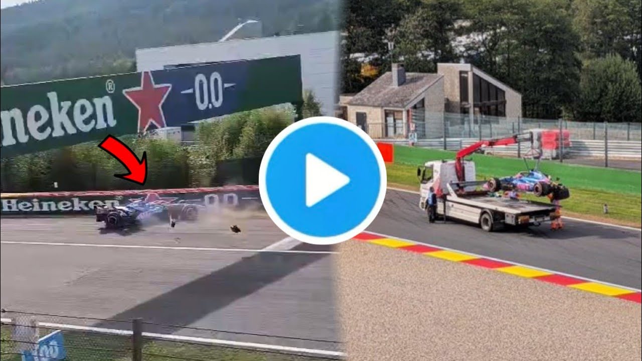Pierre Gasly Crash at Spa | Massive Accident at the 2026 F1 Belgian Grand Prix