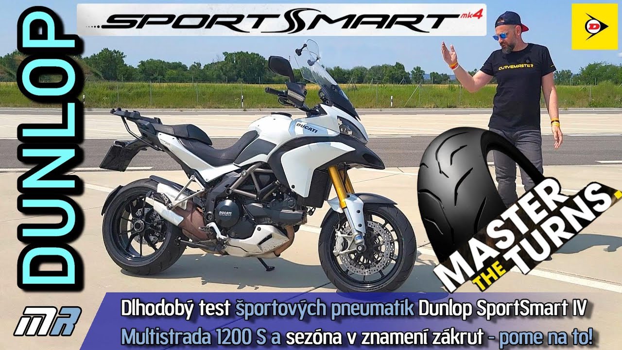 Dlhodobý test športových pneumatík Dunlop SportSmart MK4 - sezóna v znamení zákrut - motoride.sk