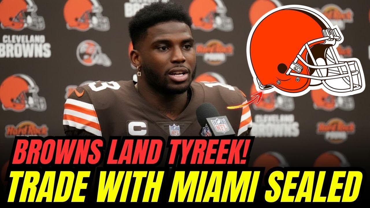 TOTAL SHOCK: BROWNS get TYREEK HILL “YES” — surprise MIAMI move sealed | Browns News