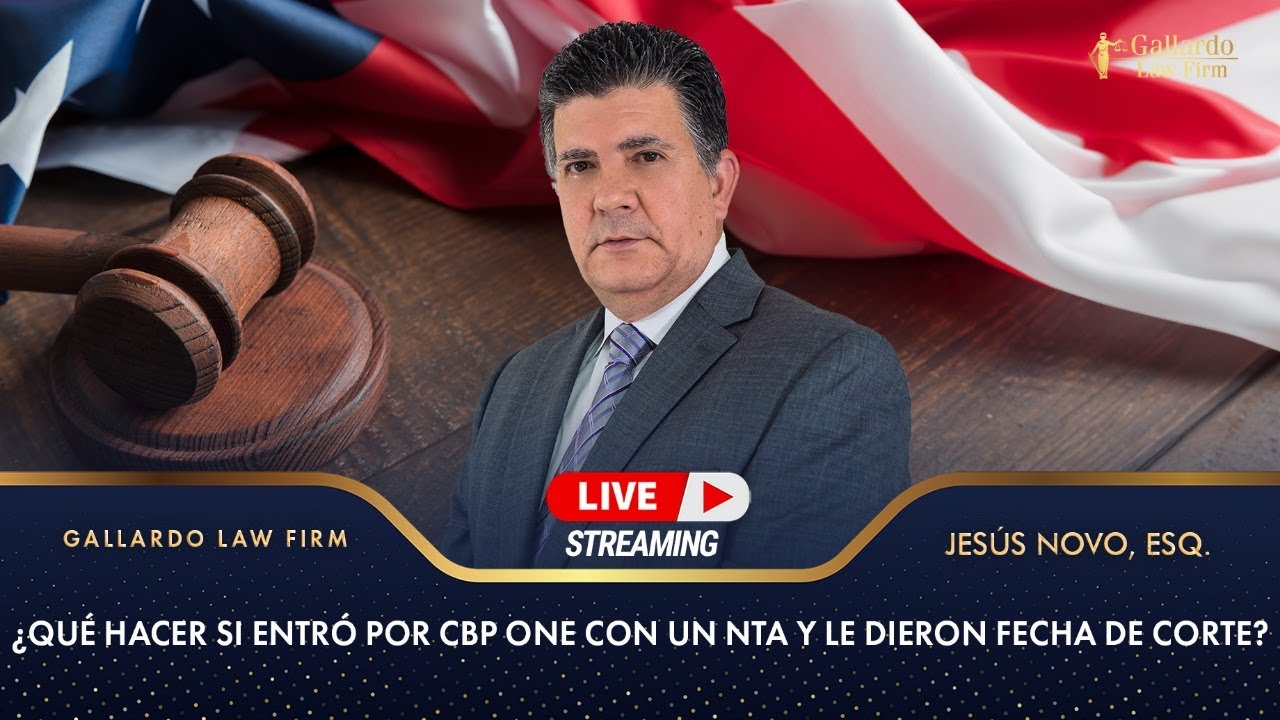 ¿Qué hacer si entró por CBP One con un NTA y le dieron fecha de corte?