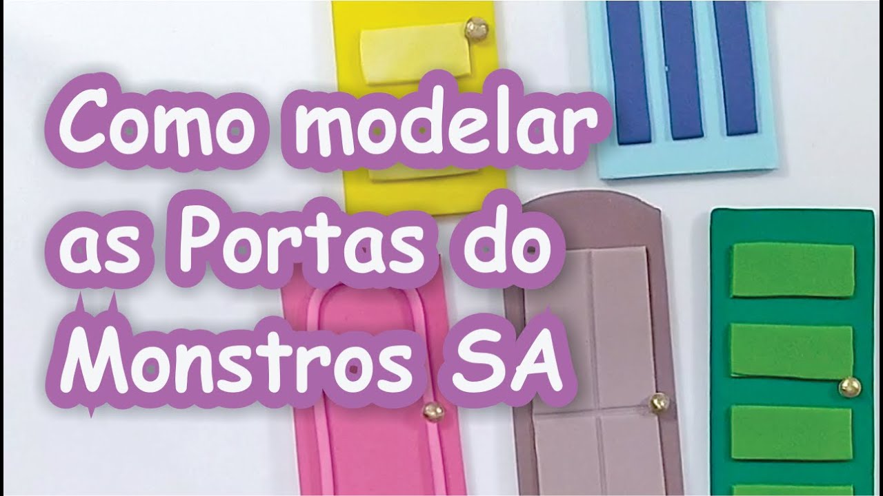 Como modelar as portas - Monstros SA