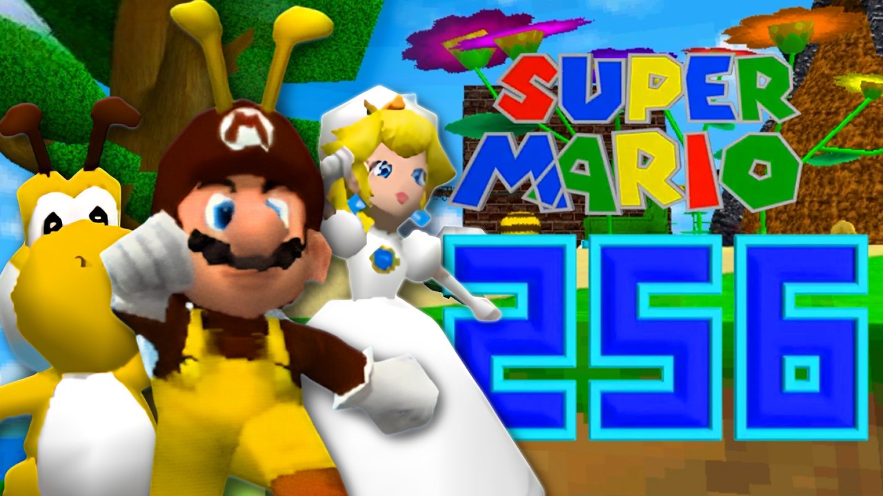 Super Mario 256 - Full Game Walkthrough (Super Mario 64 DS Rom Hack) [52 Stars Demo]