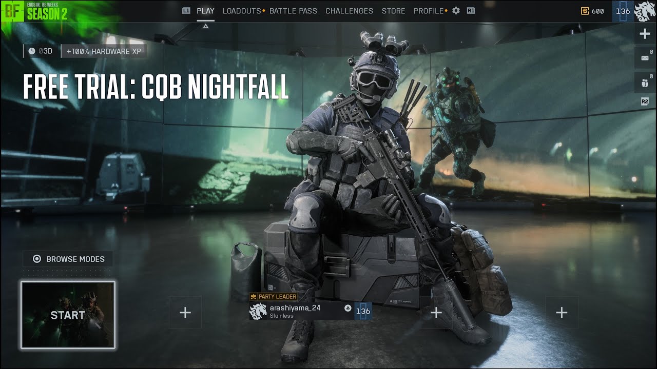 Battlefield&trade; 6⚒️⛰️| Free Trial | Season 2: Nightfall | CQB: Nightfall at Hagental Base