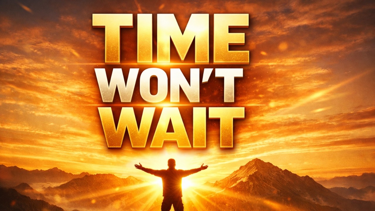 Time Won’t Wait – Motivational Anthem to Inspire Your Day