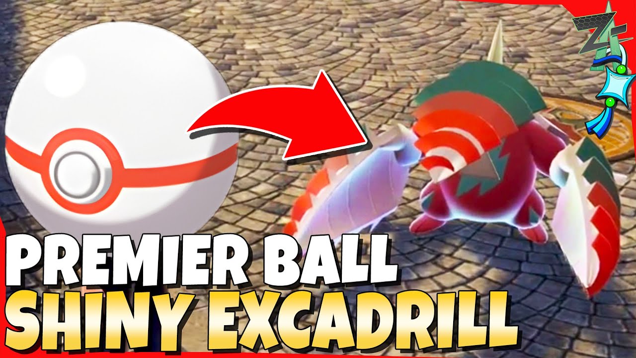 Shiny Mega Excadrill Caught in Premier Ball! Shiny Living Dex 121 in Pokemon Legends ZA