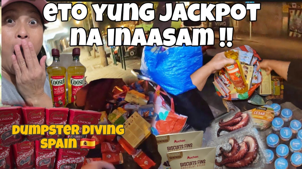 Wow 👌 JEZVLOG  HIT THE JACKPOT!!! | DUMPSTER DIVING | FREE FOODS  | PULOT BASURA 