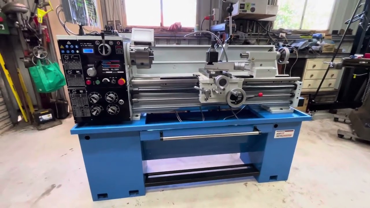 Hafco AL 356V Metal Lathe Overview