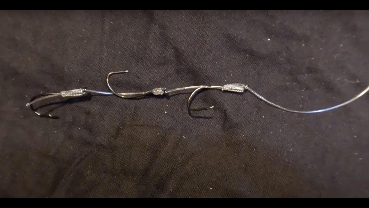 Tying up mooching rig