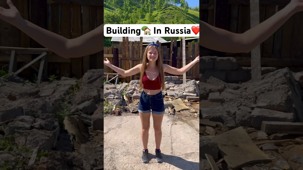 Building A Home❤️ In Russia 🇷🇺