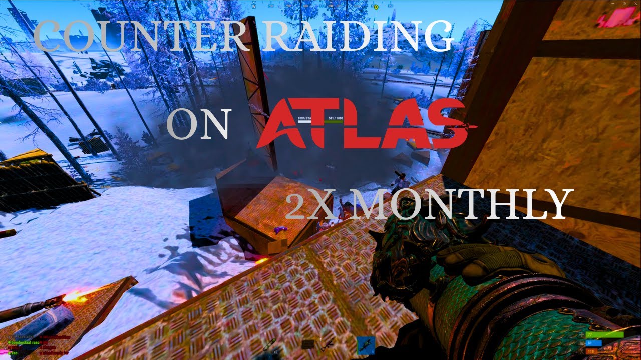 How to piss off the largest clan alliance on Atlas EU 2x Monthly
