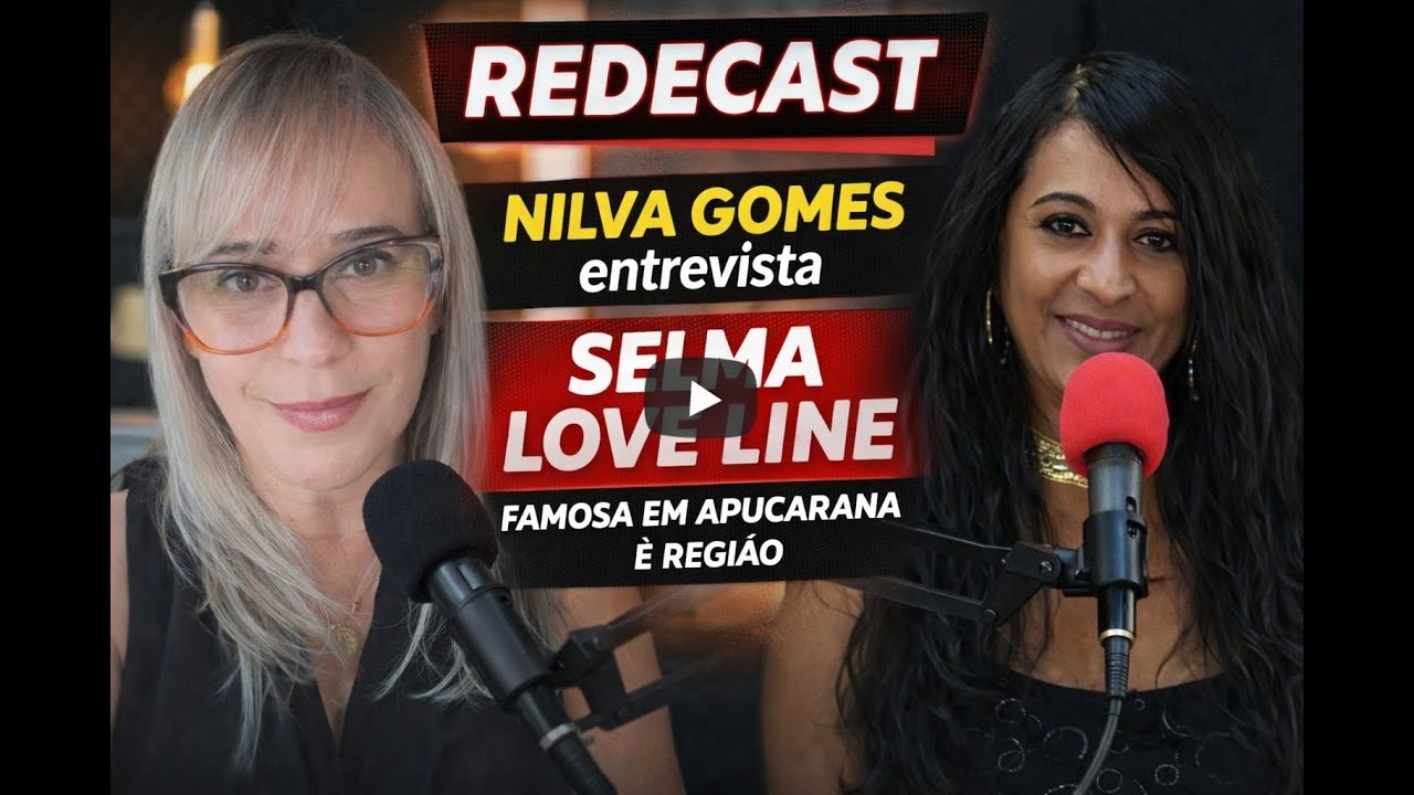 REDCAST: NILVA SOUZA ENTREVISTA CELMA LOVE LINE