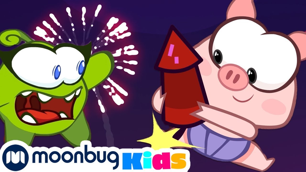 Om Nom Stories - Festive Fireworks | Cut The Rope | Funny Cartoons For Kids | Kids Videos