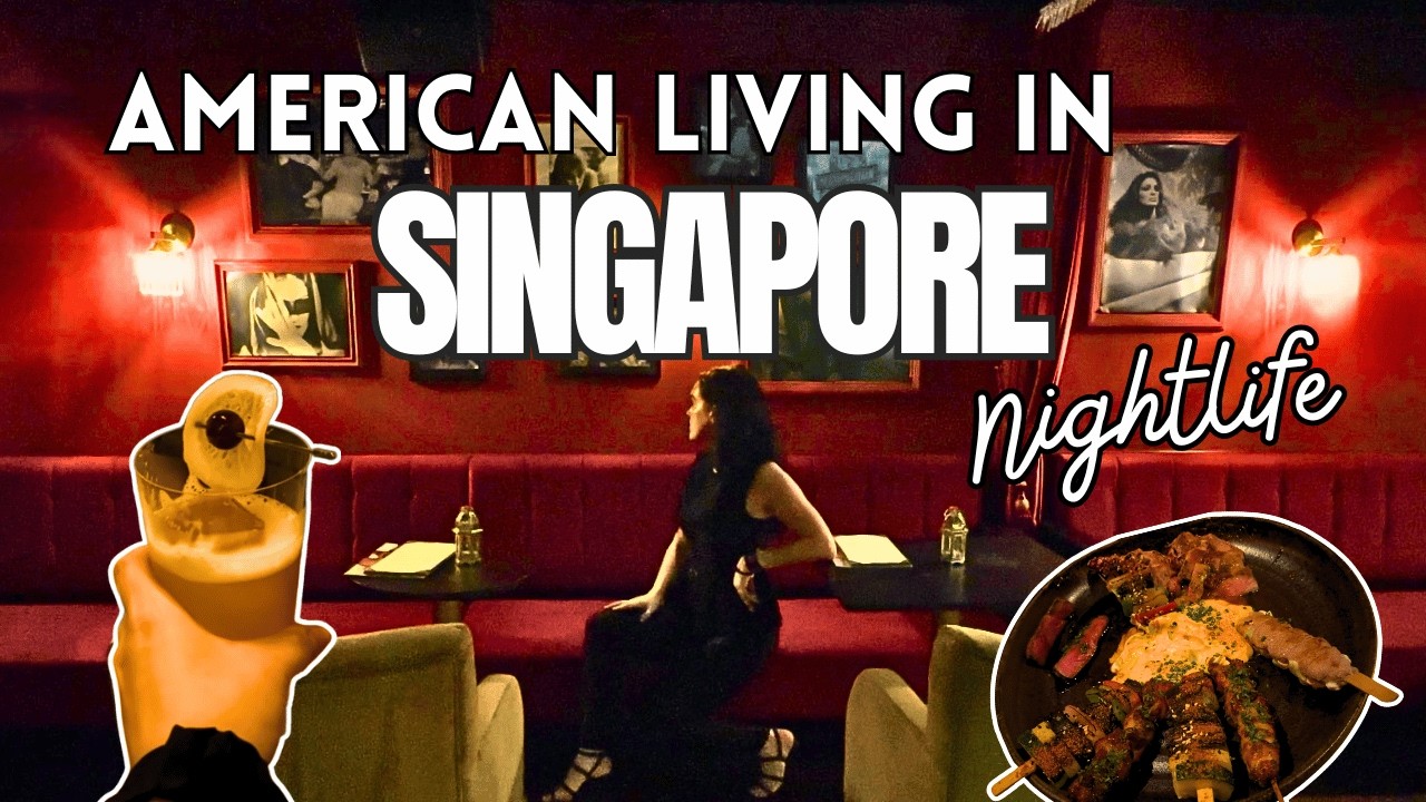 Singapore Nightlife 🇸🇬 Chinatown Bars, Best Skewer Supper & Late Night Gems
