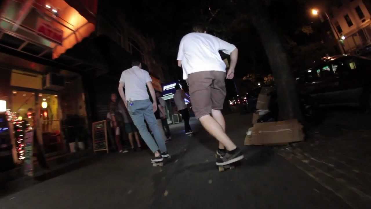 Stereo Wood Vinyl Cruiser: Jason Lee and the boys push through NYC