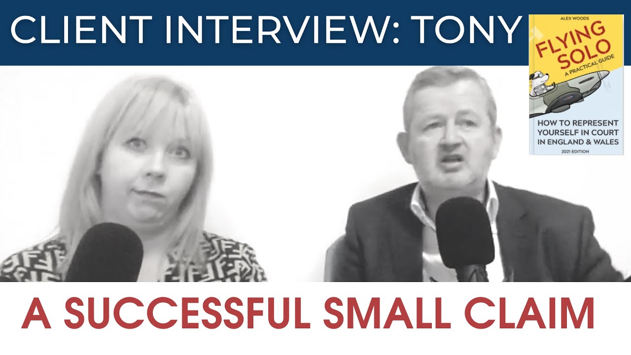 Podcast, successful small claim: UK Civil Litigation