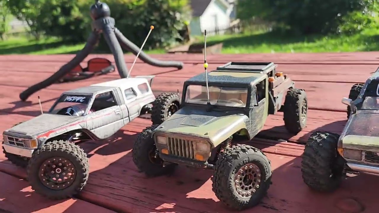 SCX24 set up the small scale rc way