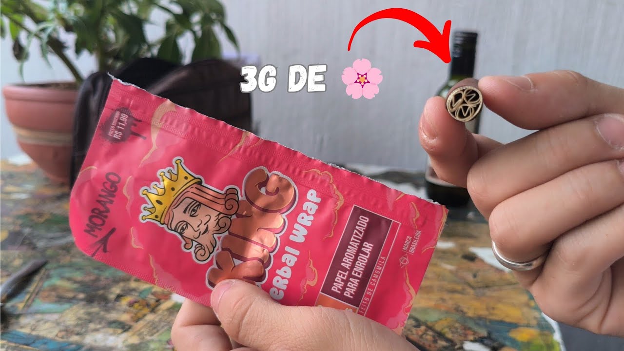 3g NA BLUNT DE MORANGO | PITEIRA TRIPLA!👽