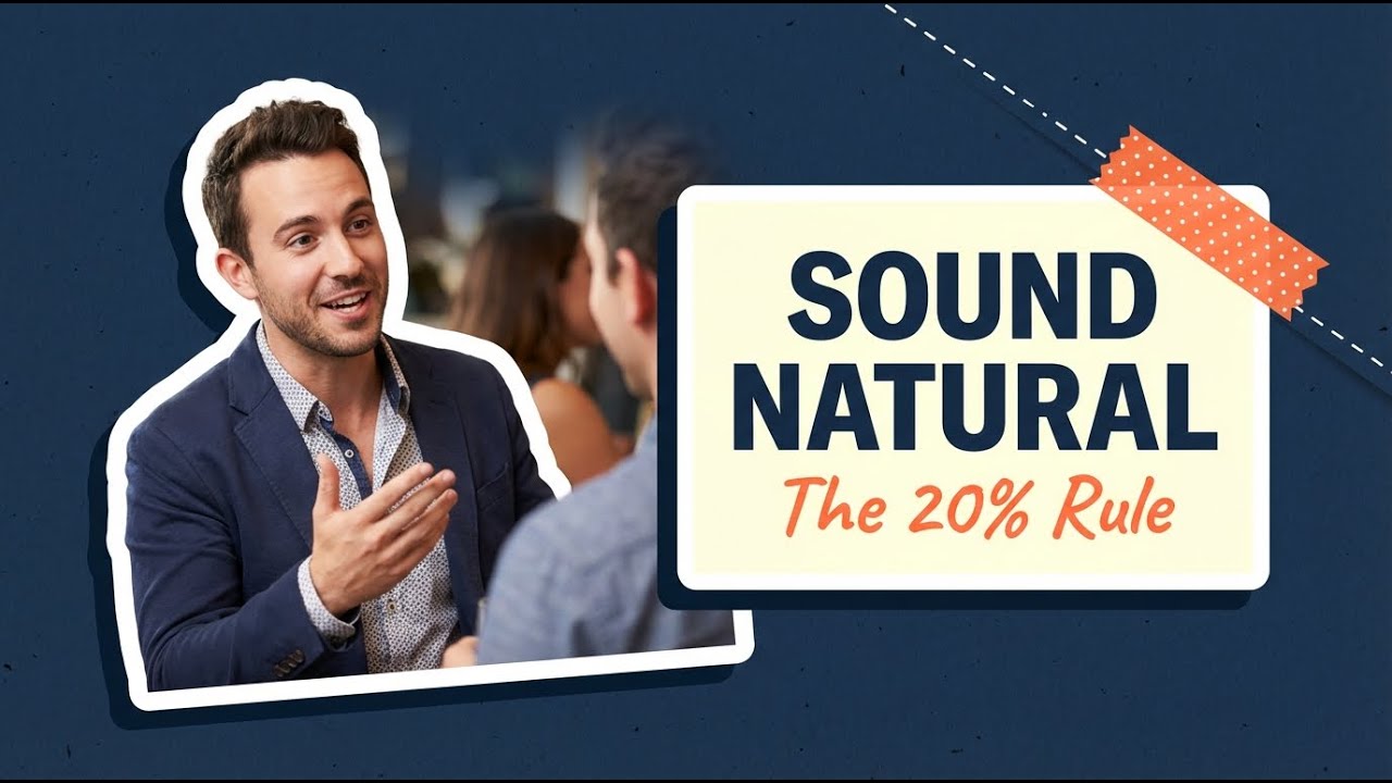 Talk Like a Native: Use the 20% Rule for English Small Talk