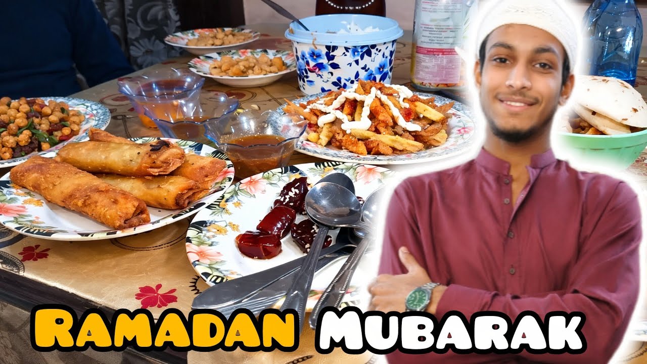 1st iftar done Alhamdulillah ❤️ Adnan ko roza LG rha hai 😁 